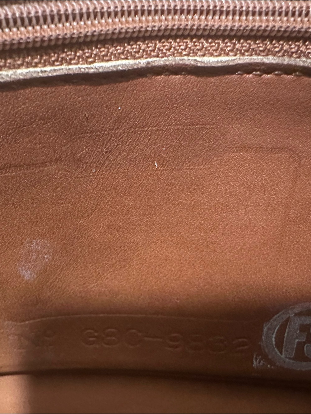 Vintage coach British tan clutch - Picture 10 of 12